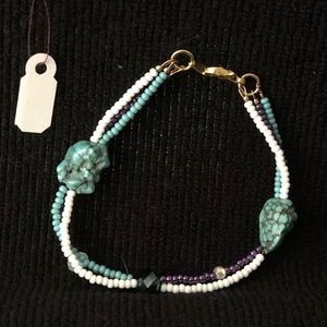 Turquoise 3-strand Bracelet